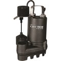 National Brand Alternative 1/2 HP Cast Iron Submersible Sump/Effluent Pump with Vertical Float Switch CIS-50V